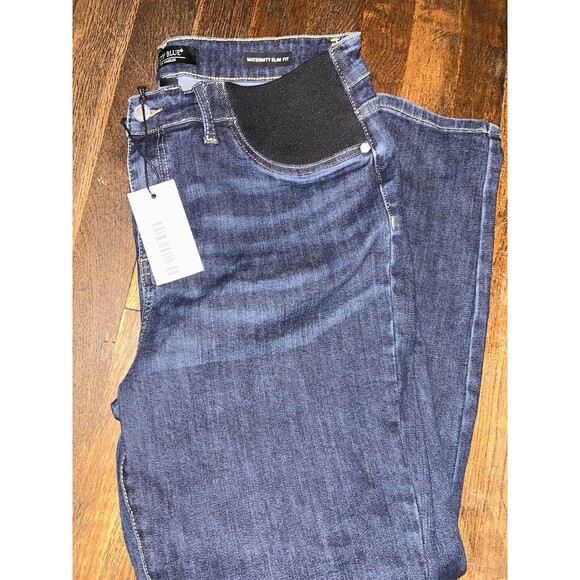 Judy Blue Jeans Women's 15/32 Dark Wash NWT Maternity Mid Rise Skinny Fit - Picture 1 of 4